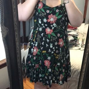 Floral sun dress